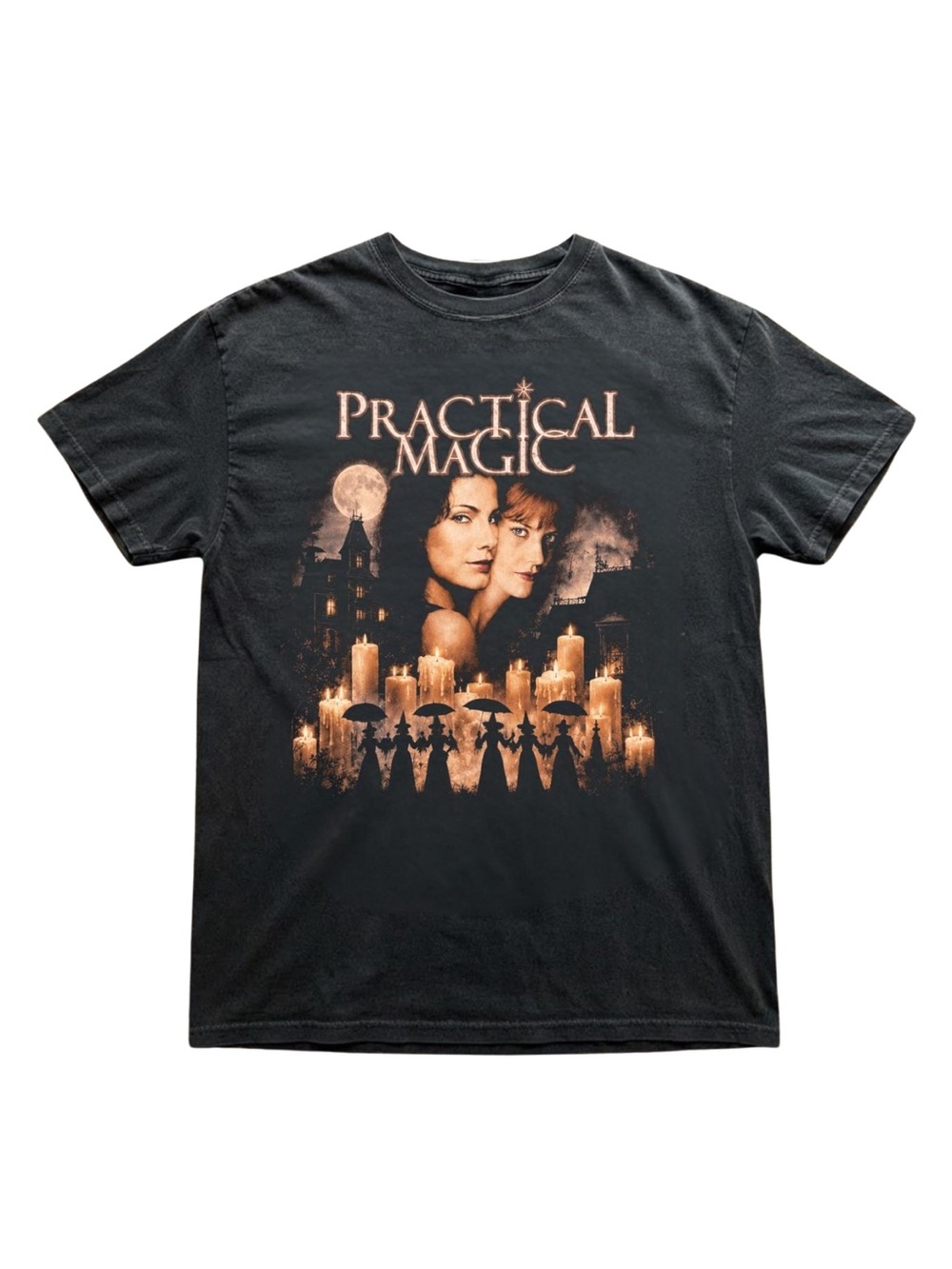 Gildan Practical Magic Graphic Tee - Black